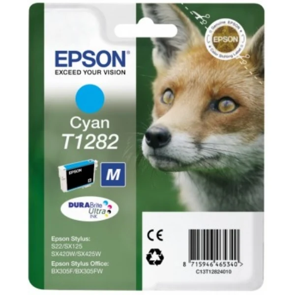 Original Epson T1282 Tintenpatrone cyan