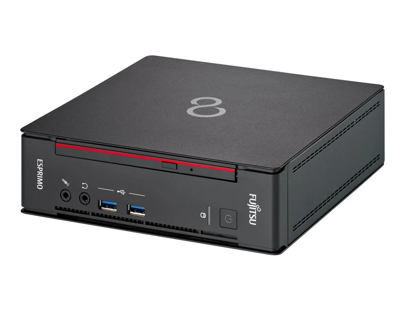 Fujitsu Esprimo Q558 Mini-PC 0-Watt Intel Six Core i5 256GB SSD 8GB Windows 10 Pro MAR