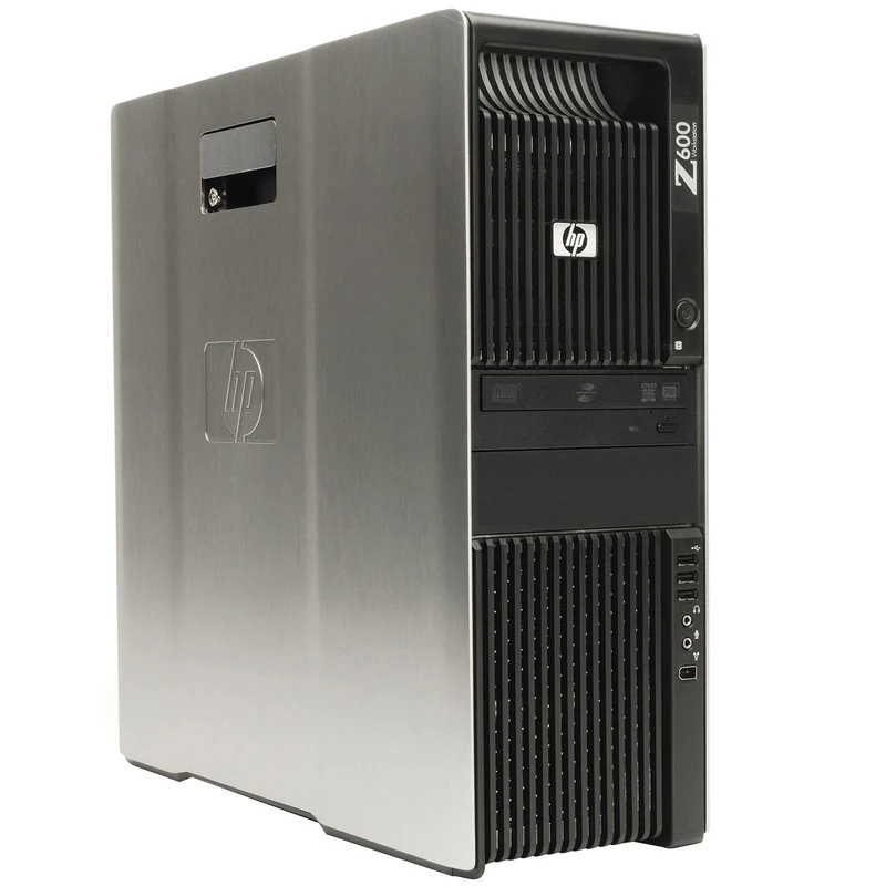 HP Z600 2x Intel Xeon X5650 2x 500GB Sata 24GB Speicher Win 10 Pro