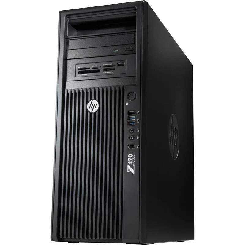 HP Z420 Intel Xeon Hexa Core E5 v2 256GB SSD + 1TB HDD 16GB Win 10 Pro