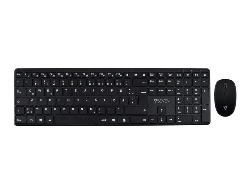 V7 Slim Funk Tastatur Maus Set