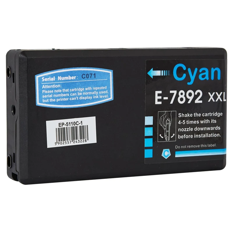 Kompatibel zu Epson T7892XXL Tintenpatrone cyan