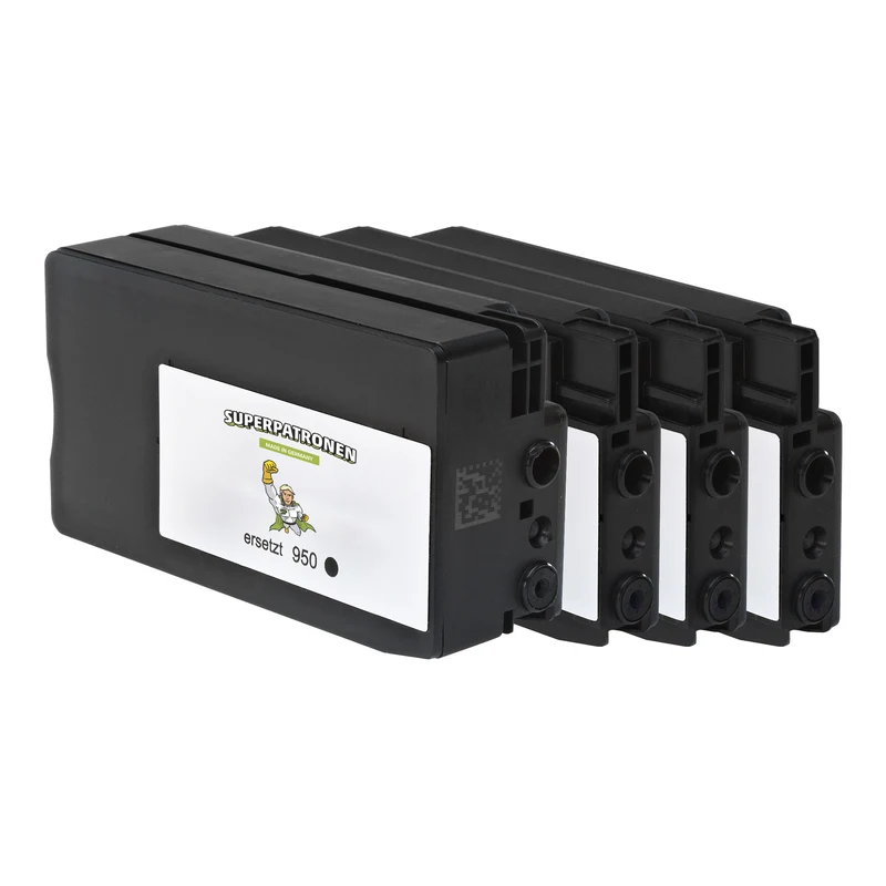 Refill HP 950XL & HP 951XL Tintenpatrone 4er-Set Bk,C,M,Y