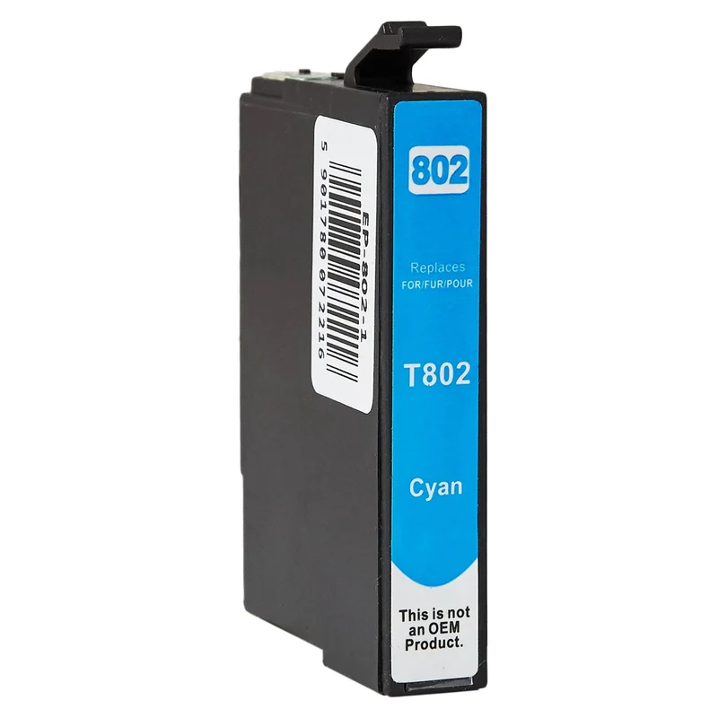 Kompatibel zu Epson T0802XL Tintenpatrone cyan