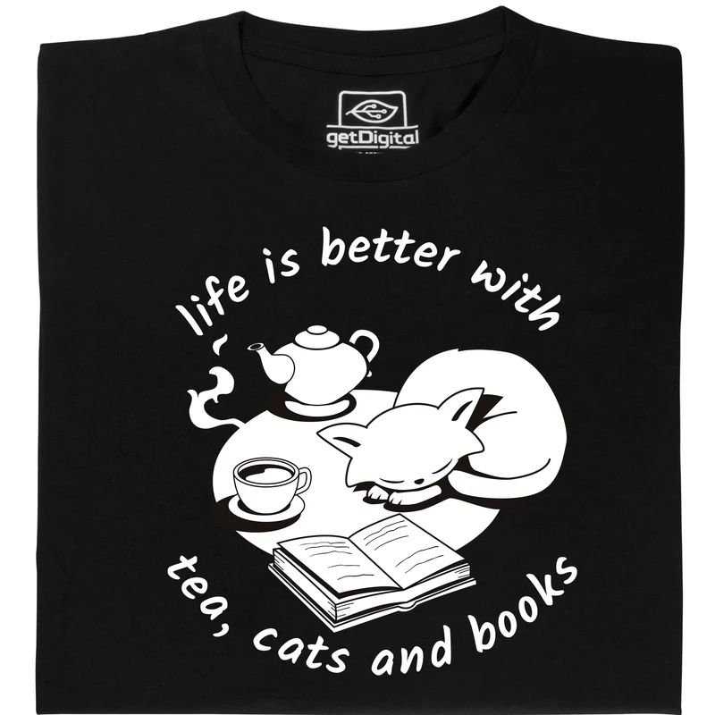 Tea, cats and books