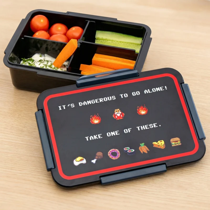 Wasserdichte Lunchbox – It's Dangerous to go alone