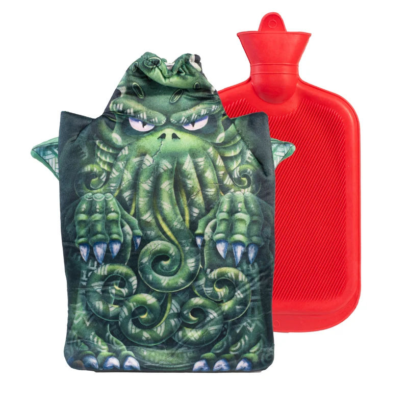 Cthulhu Wärmflasche mit Bezug