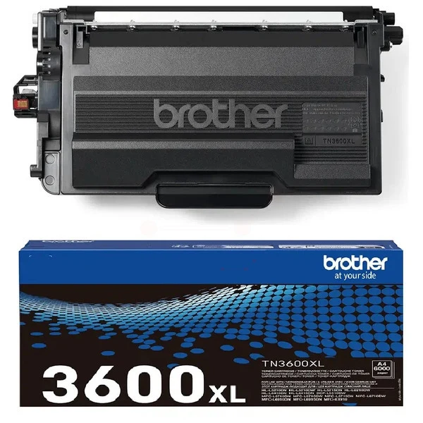Original Brother TN-3600XL Toner schwarz · 6.000 Seiten