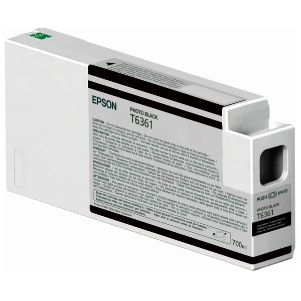 Original Epson T6361 Tintenpatrone photoschwarz