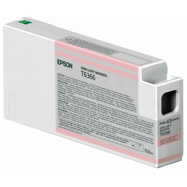 Original Epson T6366 Tintenpatrone photomagenta