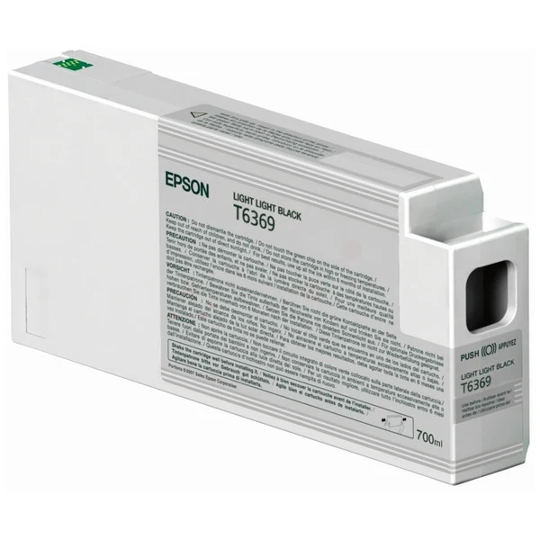 Original Epson T6369 Tintenpatrone schwarz