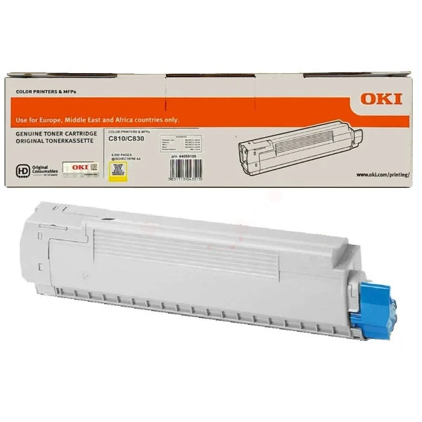 Original OKI 44059105 Toner gelb · 8.000 Seiten