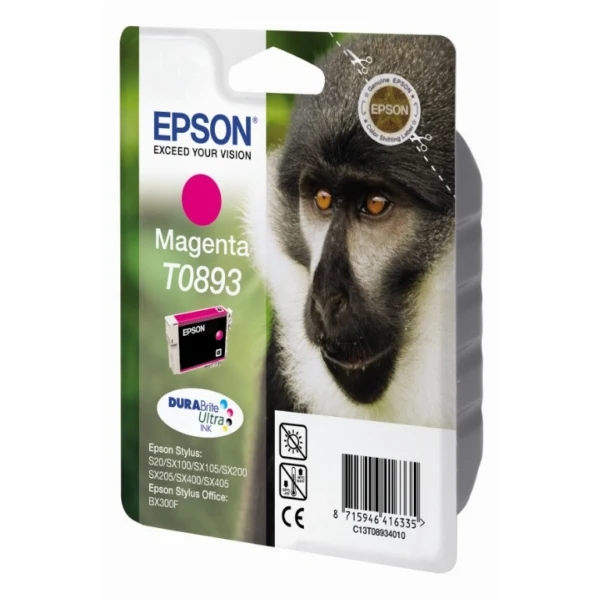 Original Epson T0893 Tintenpatrone magenta