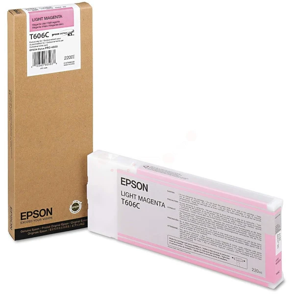 Original Epson T606 Tintenpatrone photomagenta