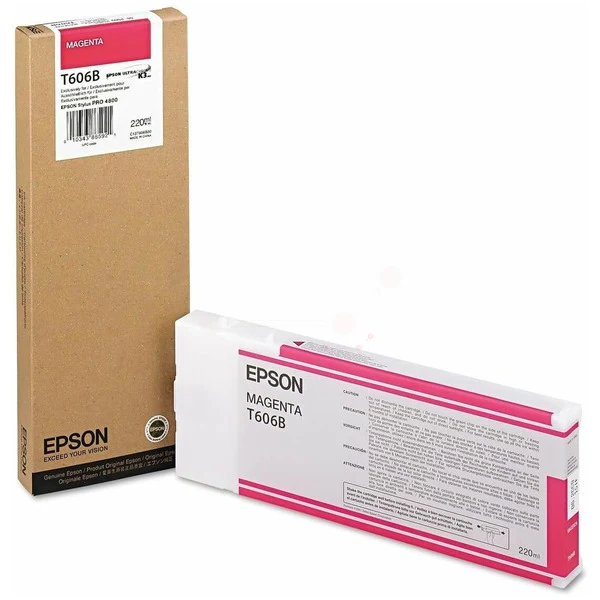 Original Epson T606 Tintenpatrone magenta