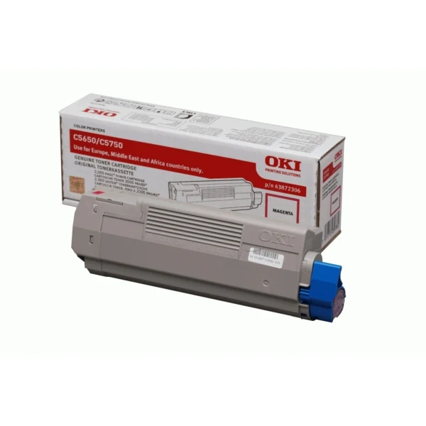 Original OKI 43872306 Toner magenta · 2.000 Seiten