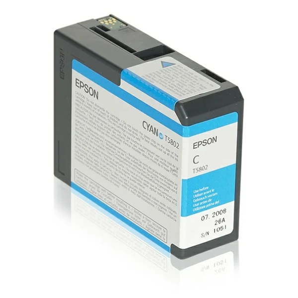 Original Epson T5802 Tintenpatrone cyan