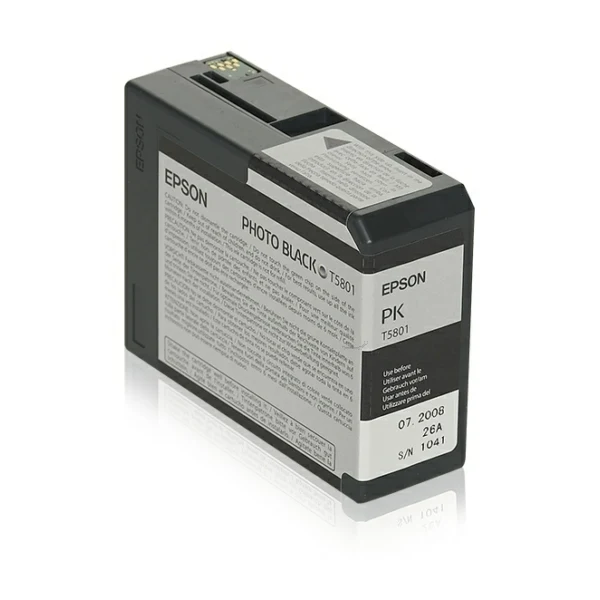 Original Epson T5801 Tintenpatrone photoschwarz