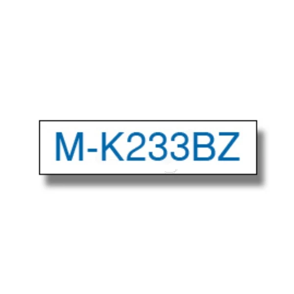 Original Brother MK-233BZ DirectLabel blau auf weiss 12mm x 8m