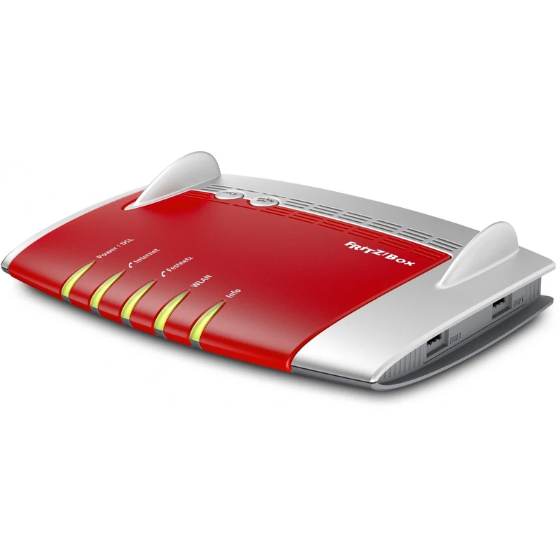 AVM FRITZ!Box 7490 WLAN AC + N Router VDSL ADSL Dual-Band inkl. WLAN Mesh inkl. DECT inkl. Media Server