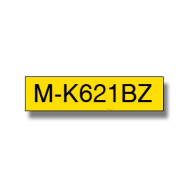 Original Brother MK-621BZ DirectLabel schwarz auf gelb 9mm x 8m