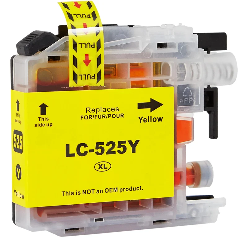 Kompatibel zu Brother LC-525XL Tintenpatrone gelb