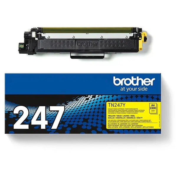 Original Brother TN-247Y Toner gelb High-Capacity · 2.300 Seiten