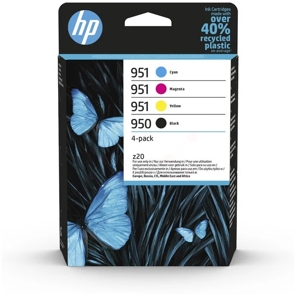 Original HP 950 / 951 Tintenpatrone 4er-Set Bk,C,M,Y