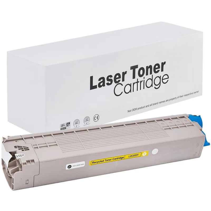 Kompatibel zu OKI 45862837 Toner gelb · 7.300 Seiten