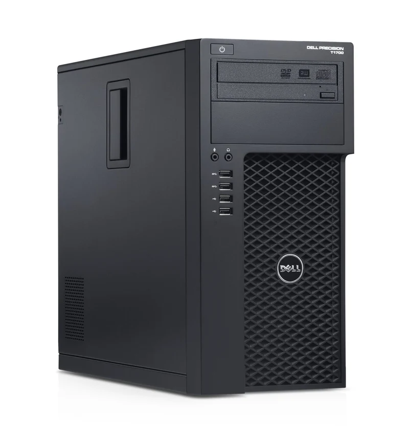 Dell Precision T1700 Intel Xeon Quad Core E3 v3 256GB SSD 16GB Windows 10 Pro Nvidia Quadro