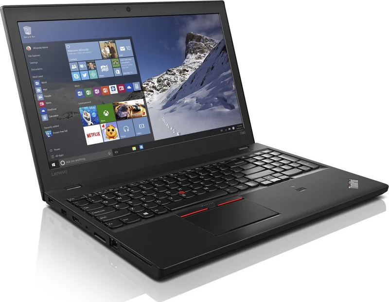 Lenovo ThinkPad T560 15,6 Zoll Touch Display Full HD Intel Core i5 512GB SSD 16GB Windows 11 Pro Webcam Tastaturbeleuchtung