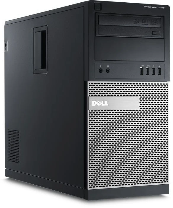 Dell OptiPlex 7010 MT Intel Quad Core i5 256GB SSD 8GB Windows 10 Pro MAR DVD Brenner