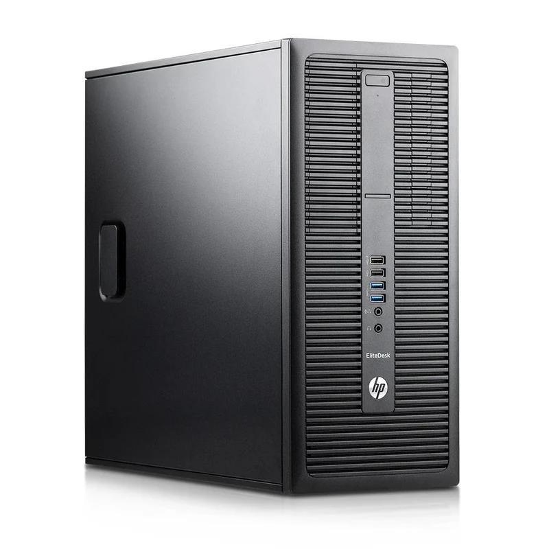 HP EliteDesk 800 G2 Tower Intel Quad Core i5 256GB SSD + 500GB HDD 8GB Windows 10 Pro DVD Brenner